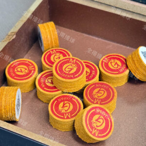 日本【G2 皮頭-M中硬(單顆)】撞球桿皮頭-進口皮頭**舊版