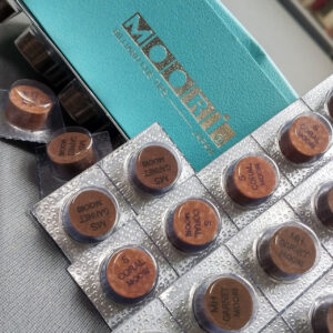 日本【MOORI紅珊瑚皮頭(單顆價)】S、MS、MH-寶石系列-高密度、高耐用、反應快-撞球桿皮頭