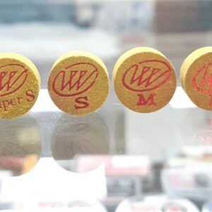 【雙贏二代皮頭 (SS超軟、S軟、M中硬、H硬)】撞球桿皮頭