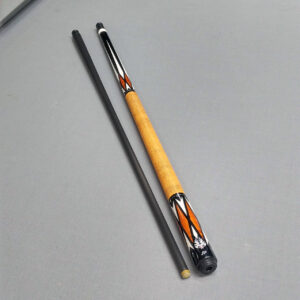 【現貨橘握把】JFLOWERS【JF20-12F黑橘】11牙-撞球桿-黑科技撞球桿