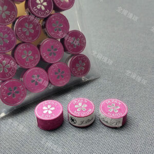 日本 Sakura【櫻花皮頭】S、M、H-櫻花-打感媲美超級斬-撞球桿皮頭-進口皮頭