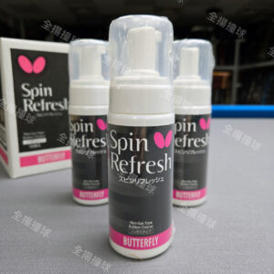 蝴蝶牌【桌球拍清潔劑(泡沫)】乒乓球拍清潔劑-膠皮清潔劑-SPIN REFRESH-日本製