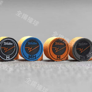 最新 美國 WHITTEN【正式版-懷頓皮頭(單顆) 多種硬度】Tip打桿皮頭-彈性有扎實感、甜蜜期長、好控球