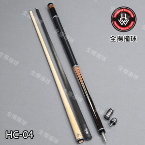 HOW 豪桿【HC-04 鬱金香木(線把) 前節選配】8牙-GAMMA前節、閃電黑前節-手工撞球桿