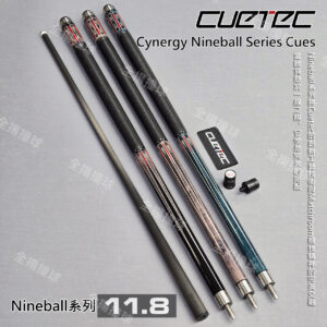 Cuetec【Nineball9 球系列桿-11.8mm】Matchroom聯名-黑科技撞球桿